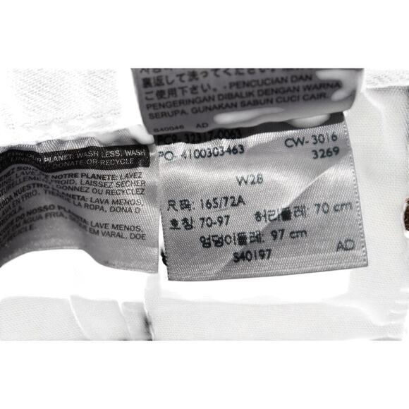 1Levi's 501 High Rise Black Denim Cutoff Shorts – Size 28 - Picture 5 of 7